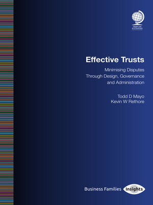 cover image of Effective Trusts